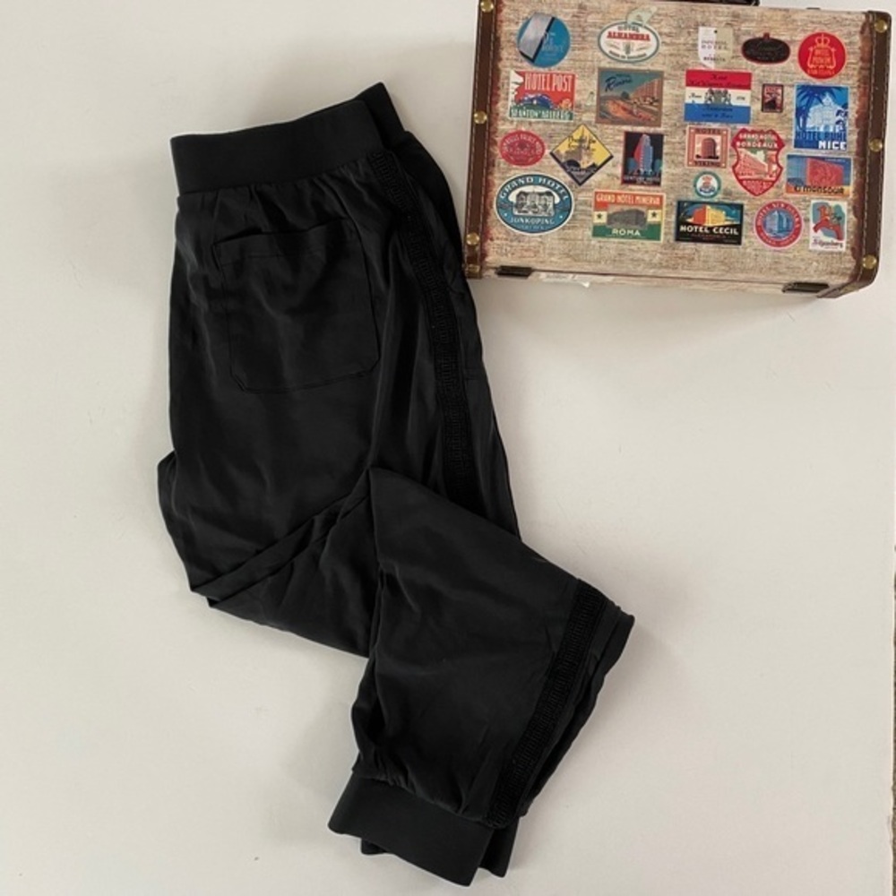 G by Giuliana black modal joggers, Sz. M